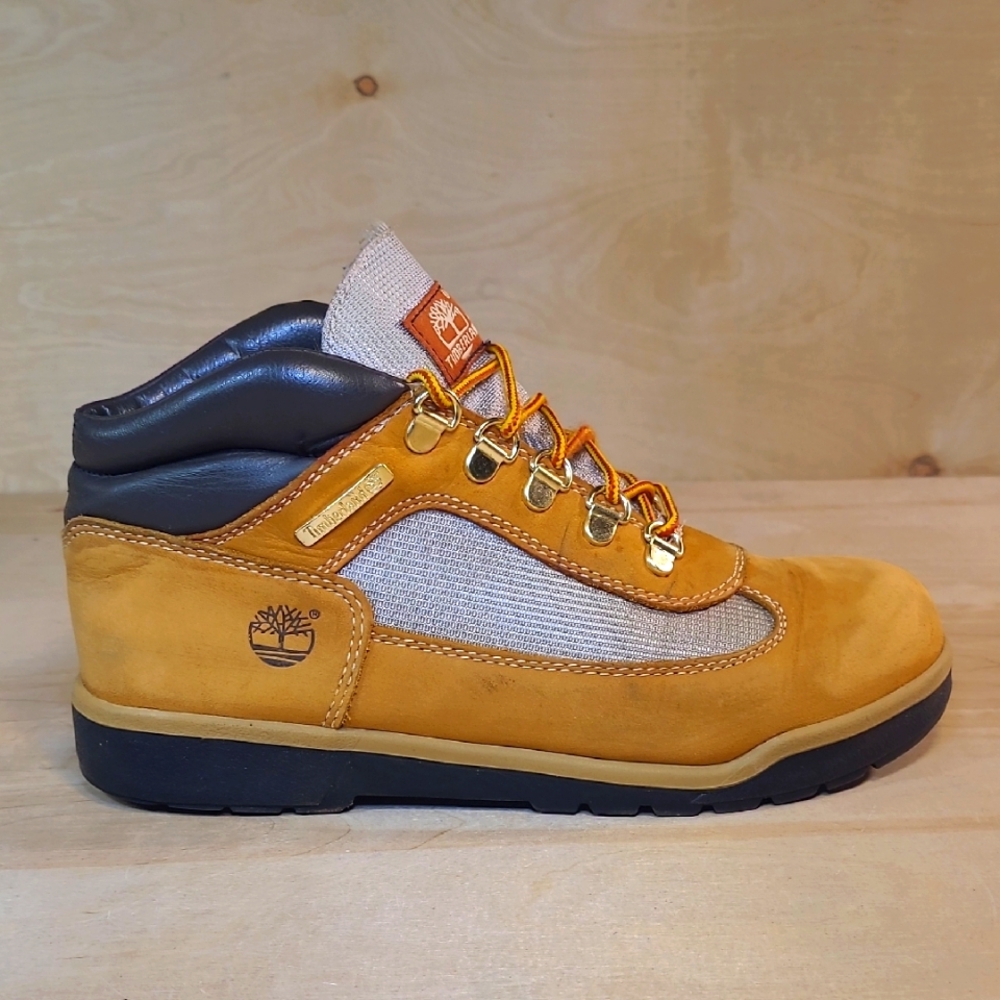 Timberland Tan and Black Men's Boots